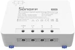 SONOFF smart διακόπτης παρακολούθησης ισχύος POWR3, WiFi, 25A, λευκός