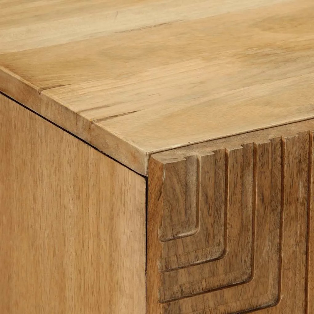 3 τεμαχίων Sideboards καφέ 60x33x75 cm μασίφ ξύλο Mango 3310005
