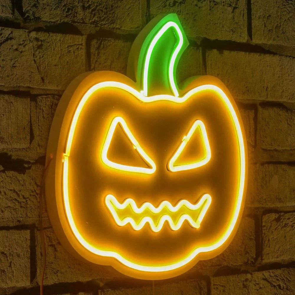 Διακοσμητικό Φωτιστικό Τοίχου Pumpkin 395NGR2080 30x2x28cm Led 25,2W Yellow-Green Wallity