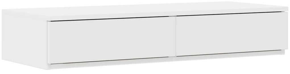 vidaXL Συρτάρια Κρεβατιού Λευκά 75x36,5x16,5 εκ από Ξύλο