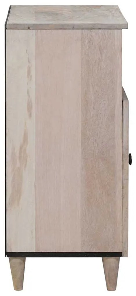 vidaXL Πλαϊνό γραφείο Λευκό 33.5 x 60 x 75 εκ