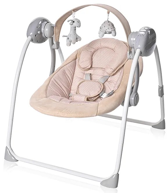 LORELLI ΡΗΛΑΞ ΚΟΥΝΙΑ ΜΕ ΜΟΥΣΙΚΗ PORTOFINO BEIGE DOTS 10090062405