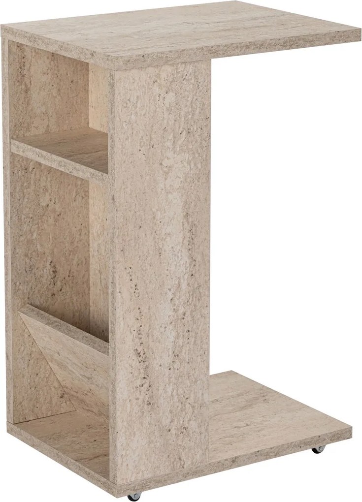 Side Table Filinta - Travertine Travertine