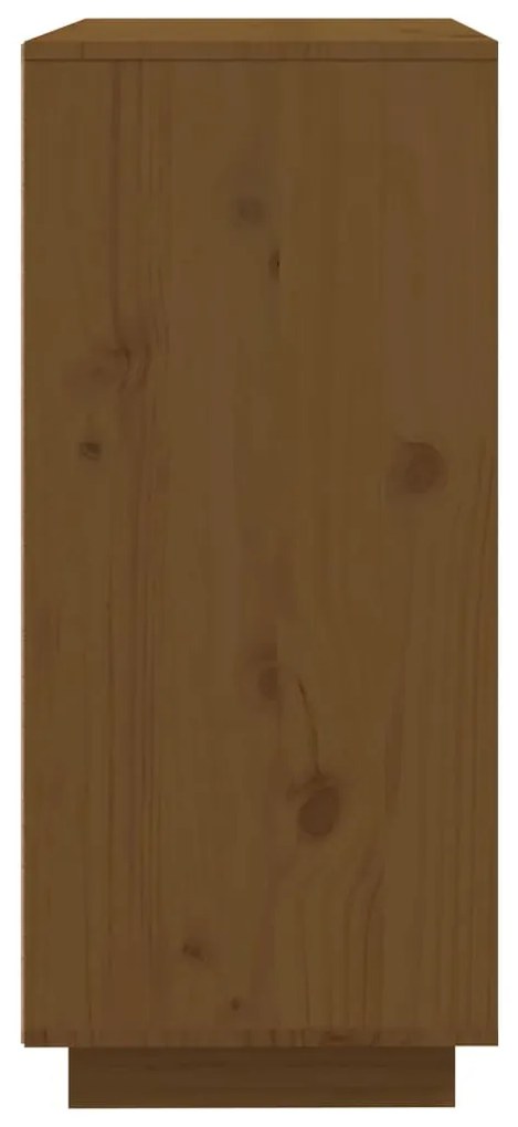 vidaXL Ντουλάπι Καφέ Μέλι 60x35x80 εκ. από Μασίφ Ξύλο Πεύκου
