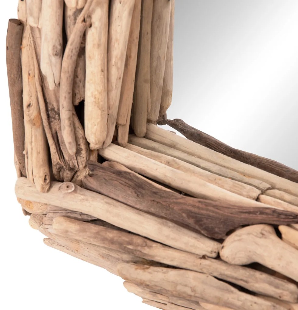 ΚΑΘΡΕΠΤΗΣ ΤΟΙΧΟΥ TWIGS HM4440 DRIFTWOOD ΣΕ ΦΥΣΙΚΟ ΧΡΩΜΑ 62x10x82Υεκ.