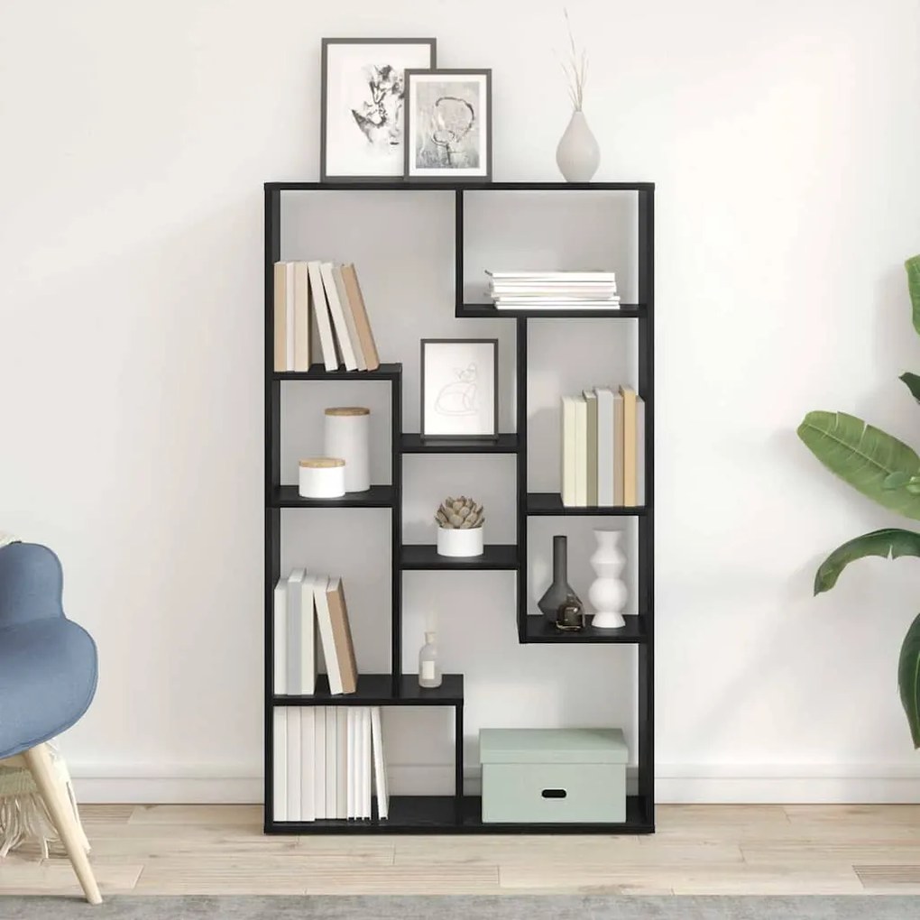 vidaXL Βιβλιοθήκη artisan δρυς 72 x 20 x 120 εκ Επεξεργασμένο ξύλο