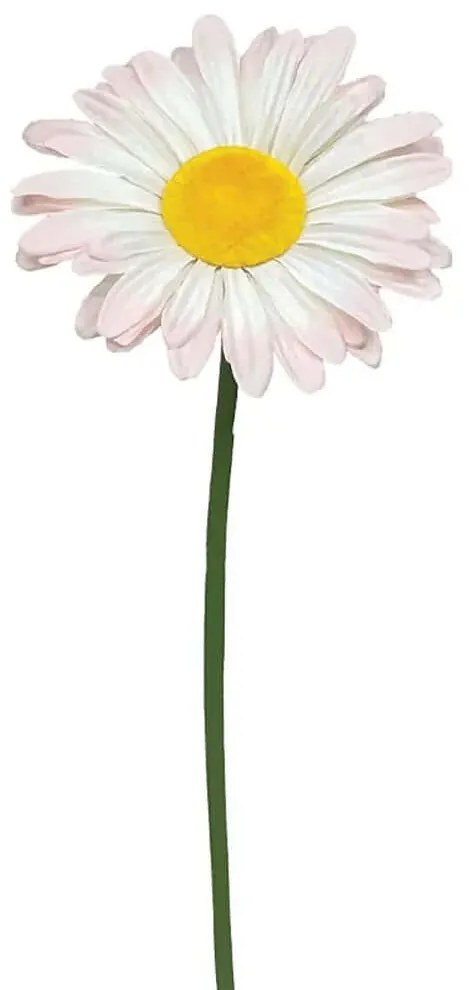 Τεχνητό Λουλούδι Μαργαρίτα 00-23855-30-3 Φ30x90cm Ecru-Somon Marhome Ύφασμα,Πλαστικό