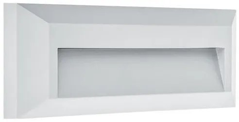 Απλίκα Φωτιστικό Τοίχου LED 2W 3CCT IP65 Slim Pro Eurolamp-145-52080-Λευκό 145-52080