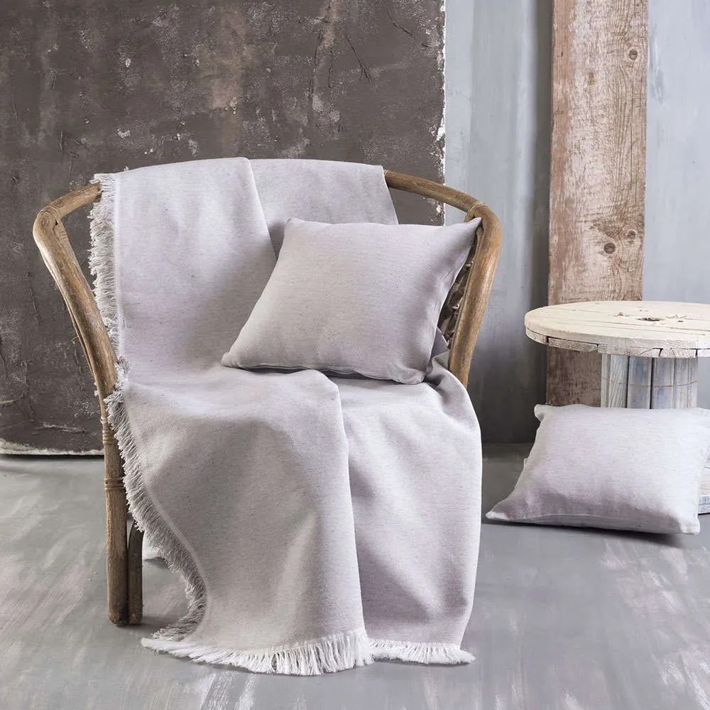 Ριχτάρι Miller 01 Silver Ρυθμός Πολυθρόνα 160x180cm 100% Cotton
