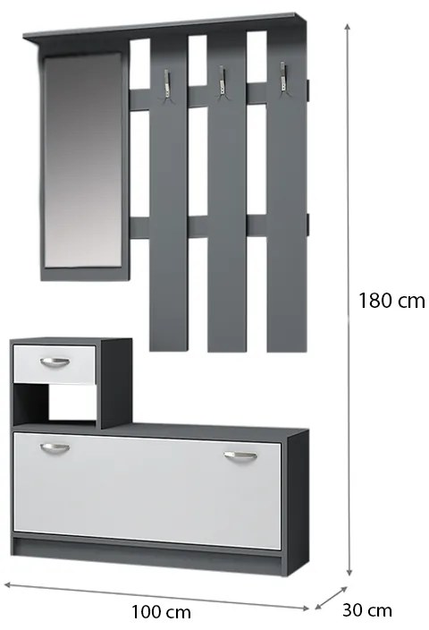 ΕΠΙΠΛΟ ΕΙΣΟΔΟΥ RAYNOLD MEGAPAP ΧΡΩΜΑ ΦΥΣΙΚΟ - ΛΕΥΚΟ 100X30X180ΕΚ.