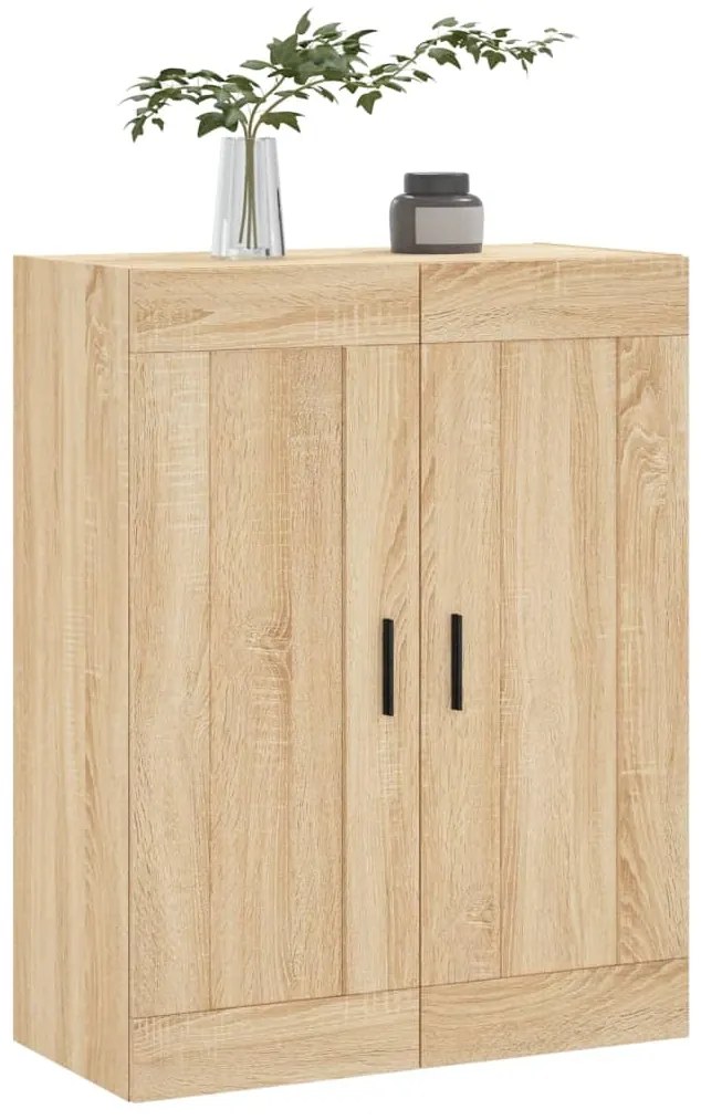vidaXL Ντουλάπι Επιτοίχιο Sonoma Δρυς 69,5 x 34 x 90 εκ. Επεξεργ. Ξύλο