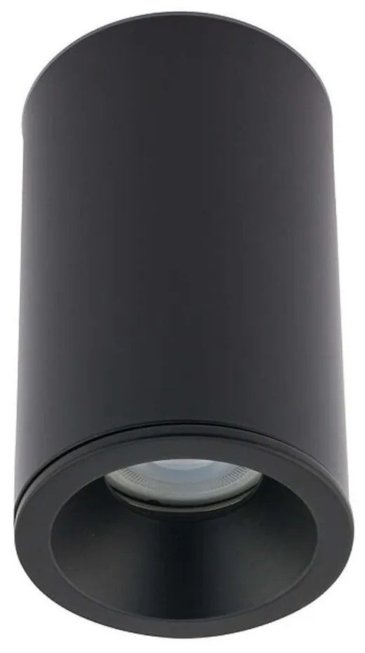 Φωτιστικό Οροφής - Σποτ Alpha 8363 1xGU10 15W Black Nowodvorski Αλουμίνιο,Γυαλί