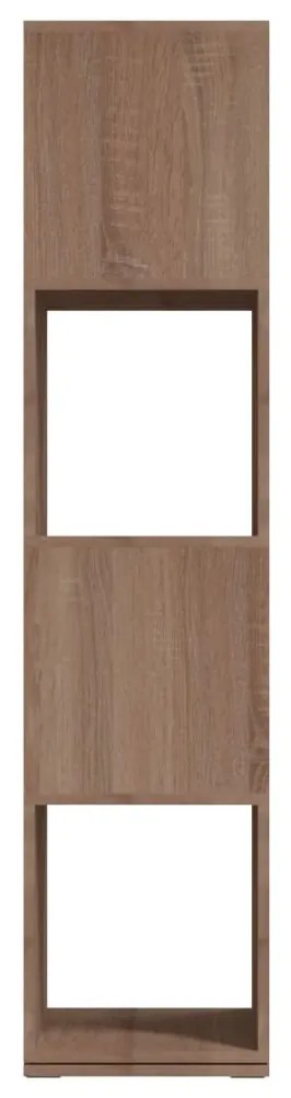 vidaXL Ντουλάπι Περιστρ. Sonoma Δρυς 34,5x34,5x147,5 εκ. Μοριοσανίδα