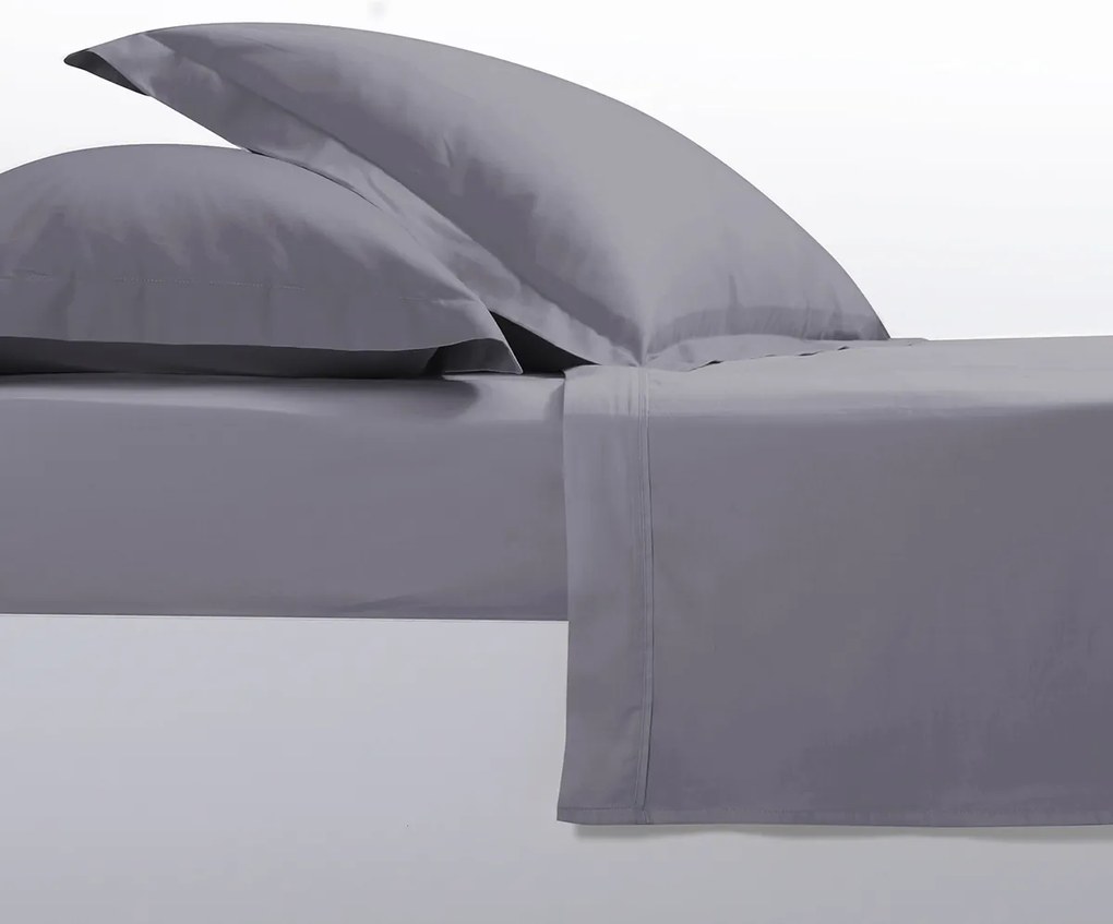 Ζεύγος Μαξιλαροθήκες Oxford (52x72) Nef-Nef Homeware Elements 24 Γκρι