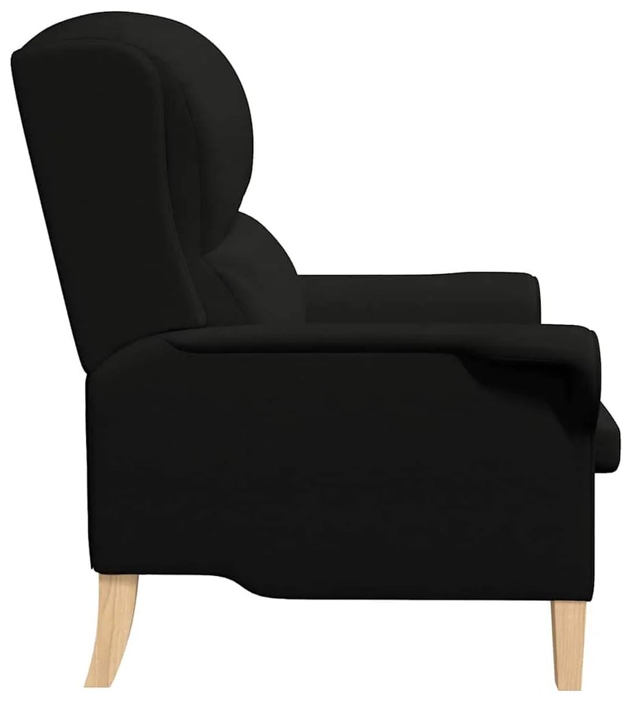 vidaXL Πολυθρόνα Μαύρο 76 x 94 x 102 εκ. ύφασμα