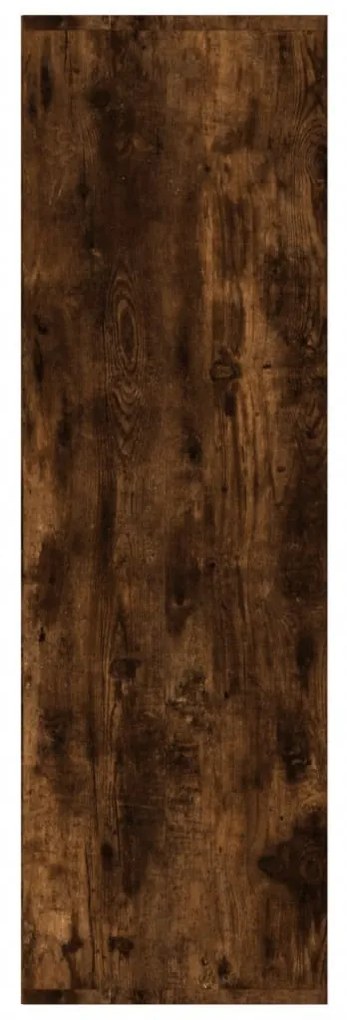 Βιβλιοθήκη Καπνιστή Δρυς 98 x 29 x 97,5 εκ. 815450