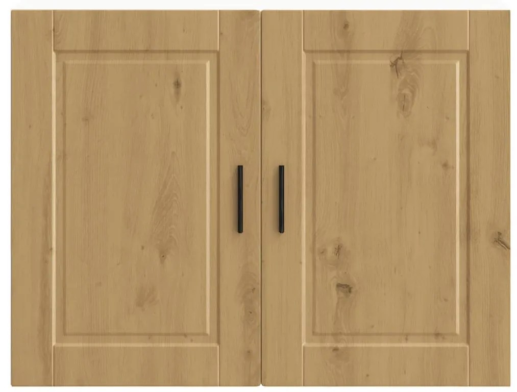 ντουλάπι τοίχου κουζίνας "Porto" Artisan Oak Engineered Wood - Καφέ