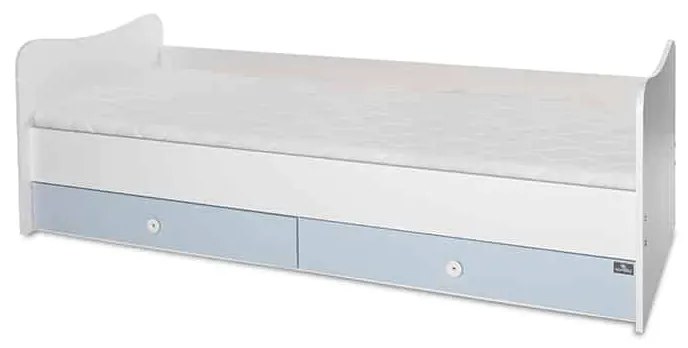 Πολυμορφικό βρεφικό κρεβάτι Mini Max  White + Baby Blue 10150500039A Lorelli