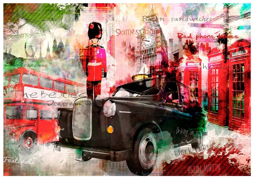 Φωτοταπετσαρία - Streets of London 200x140