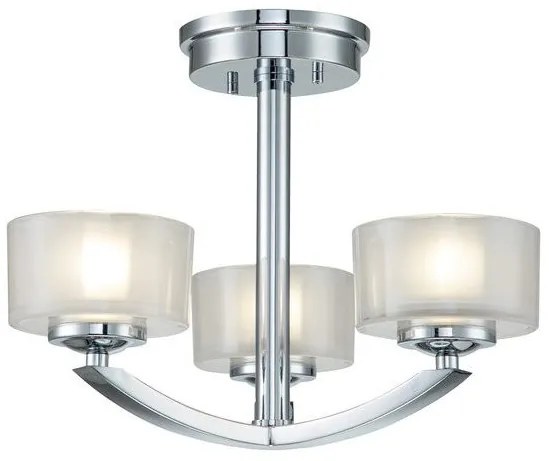 Πλαφονιέρα Φωτιστικό Μπάνιου 3xG9 Χρώμιο Meridian HK-MERIDIAN-SF-BATH-PC Elstead Lighting-HK-MERIDIAN-SF-BATH-PC-Χρώμιο HK-MERIDIAN-SF-BATH-PC