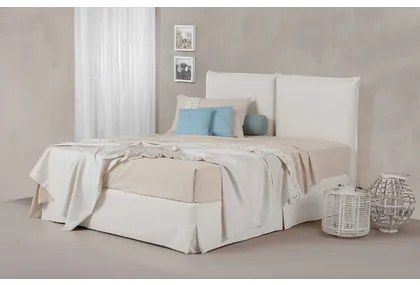 Linea Strom  Ντυμένο Κρεβάτι Ημίδιπλο Linea Strom Notos 130x200 cm BEST-10104663