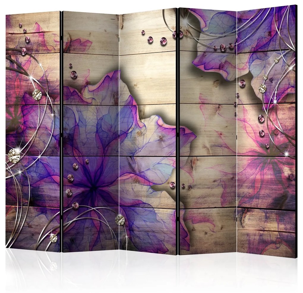 Διαχωριστικό με 5 τμήματα - Purple Memory II [Room Dividers] 225x172