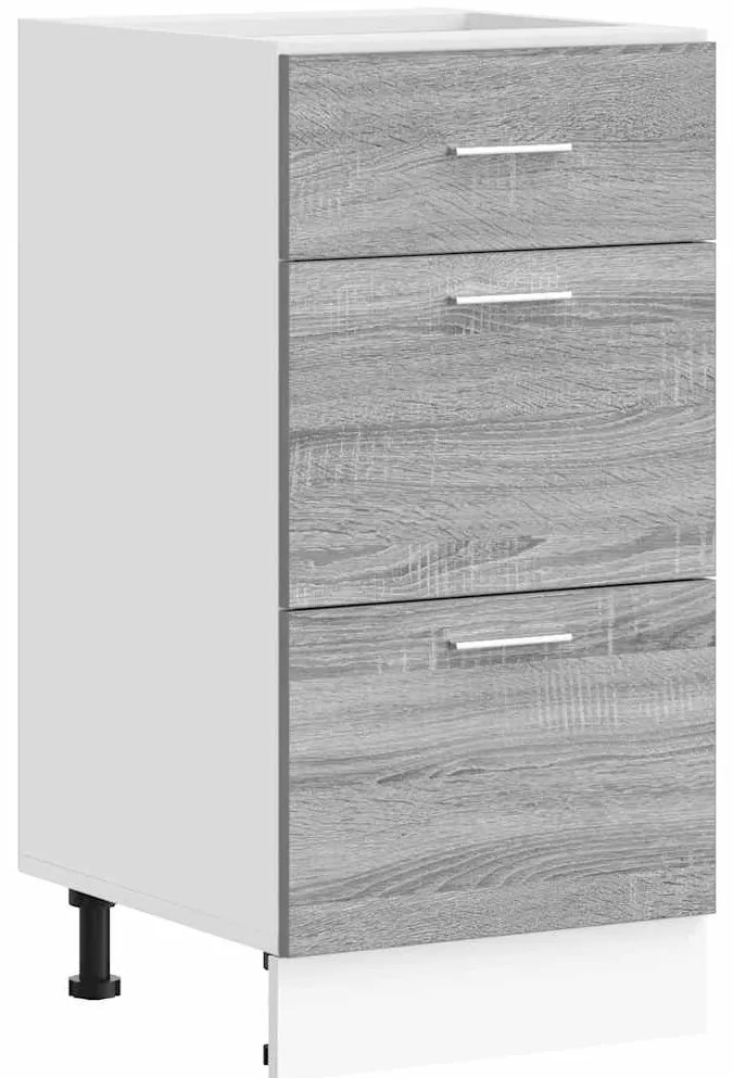 vidaXL Ντουλάπι "Lyon" Γκρι Sonoma 40x46x81,5 εκ. από Τεχνητό Ξύλο