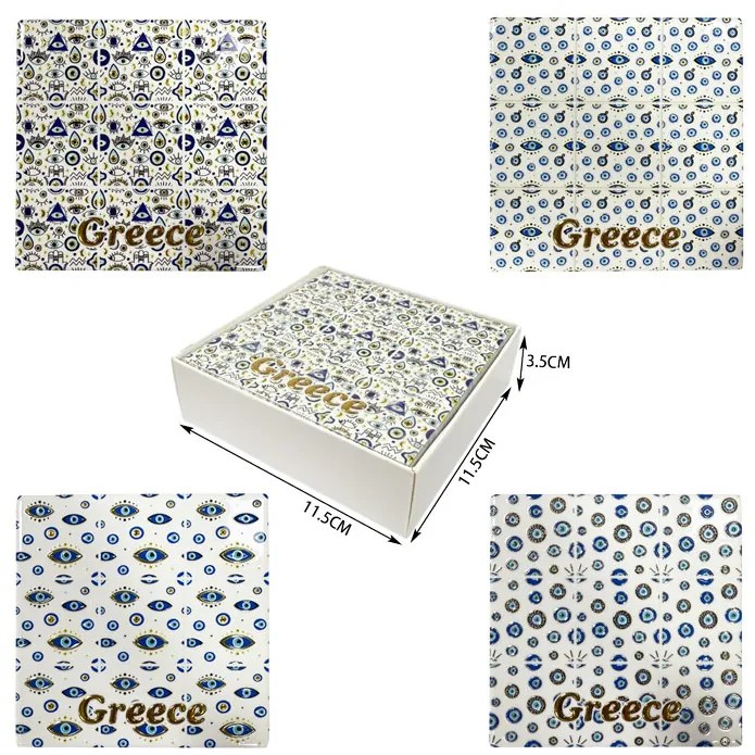 Σετ σουβέρ Greece 4τμχ - Coaster set 4pcs