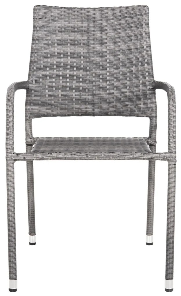 Καρέκλα - Πολυθρόνα MORNER C6074.02 Μεταλλική με Γκρί Rattan 55x58x87Υ εκ. 55x58x87 εκ.