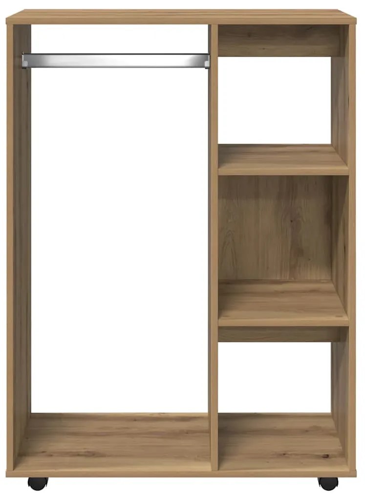 vidaXL Ντουλάπα Τεχνίτης Δρυς 80x40x110 εκ Επεξεργασμένο Ξύλο