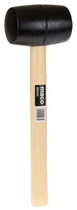 MACO MC.0130534 Ματσόλα με μαύρο Λάστιχο 60mm/12OZ