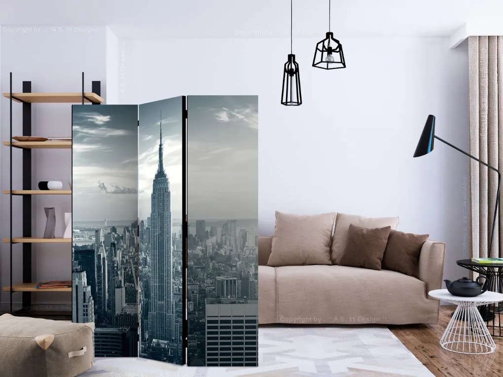 Διαχωριστικό με 3 τμήματα - Amazing view to New York Manhattan at sunrise [Room Dividers]