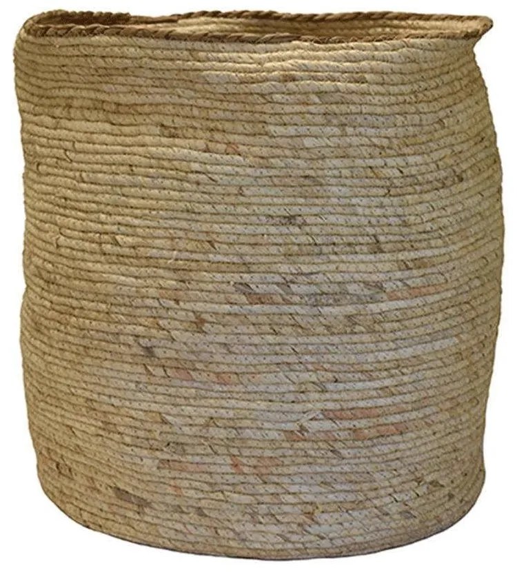 Καλάθι Ψάθινο 00.06.67558 Φ45x48cm Ecru Mat