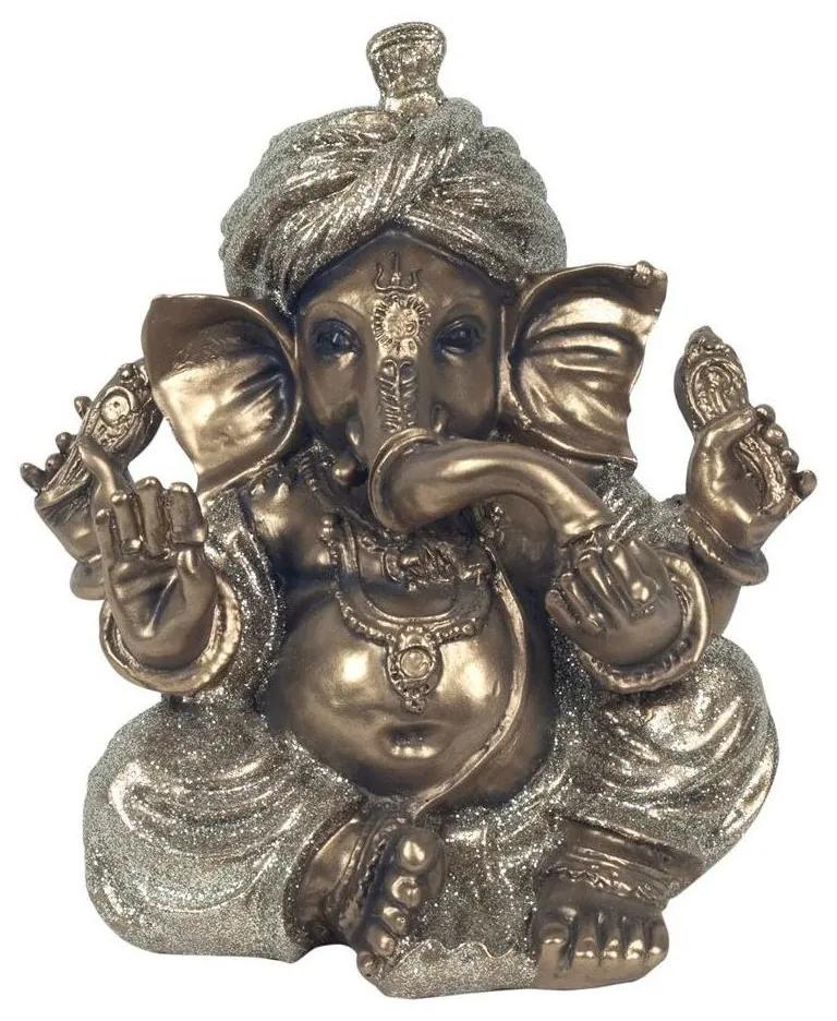 Αγαλματίδια και Signes Grimalt  Golden Seated Ganesh