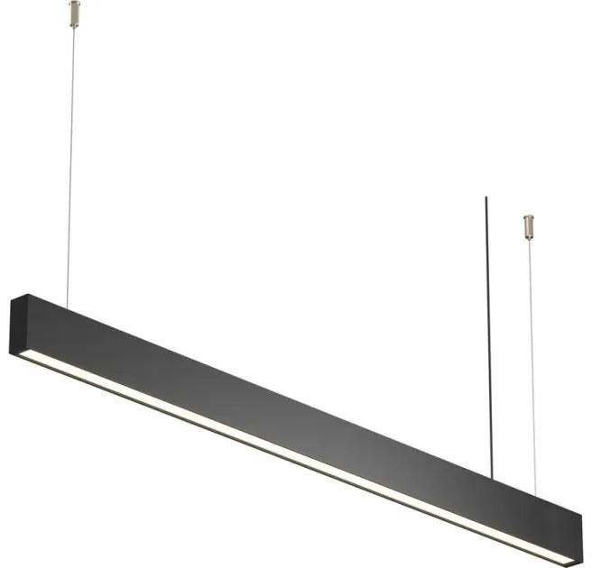 Γραμμικό Φωτιστικό Κρεμαστό/Οροφής LED 36W Μαύρο Dimmer 3CCT Basis P051PL-36W2.7-6K-B Maytoni-P051PL-36W2.7-6K-B-Μαύρο P051PL-36W2.7-6K-B