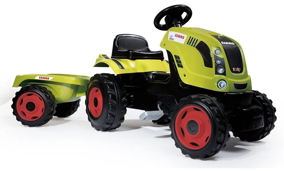 Τρακτέρ Με Πετάλια Smoby Claas Pedal Ride on Tractor Κίτρινο