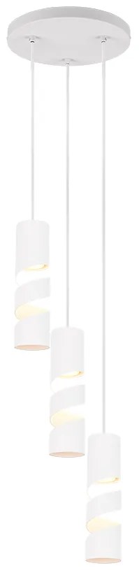 Φωτιστικό Κρεμαστό Trio Lighting STREAM 364030331 Λευκό Ματ (White Mat)