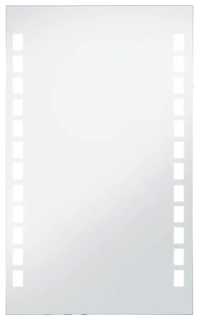 vidaXL Καθρέφτης Μπάνιου Τοίχου με LED 60 x 100 εκ.