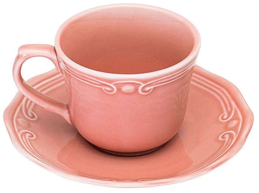 Φλυτζάνι Καφέ Athénée 07-13622 100ml Rose Estia Πορσελάνη