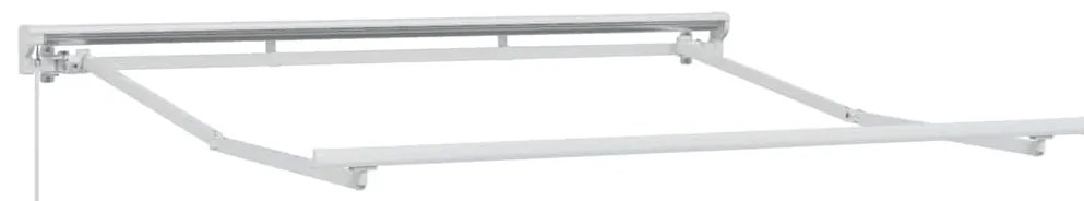 vidaXL Σκελετός Τέντας Λευκό 2.5 x 2 m