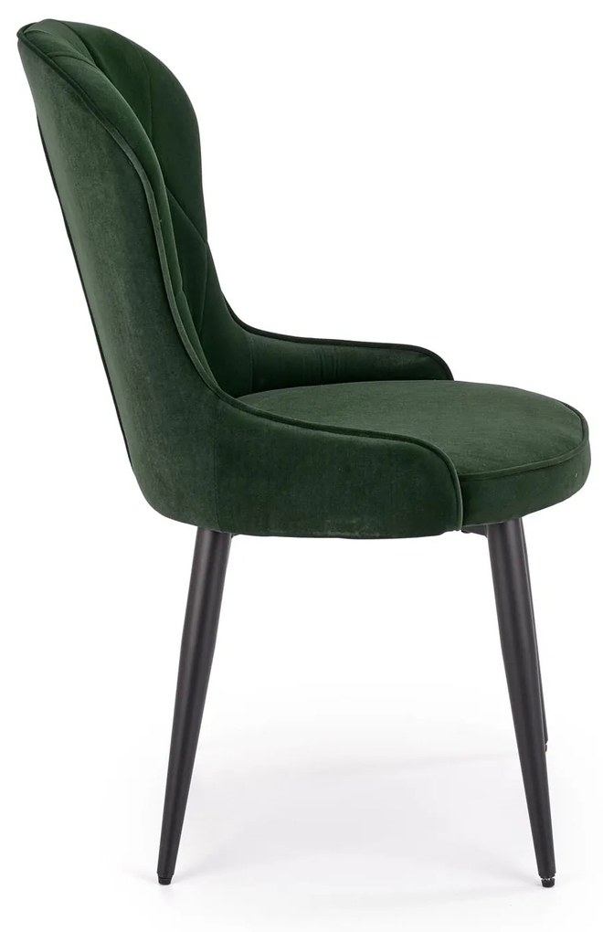 K366 chair, color: dark green DIOMMI V-CH-K/366-KR-C.ZIELONY