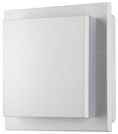 Απλίκα Τοίχου Κινητή LED 6W 3000K IP54 Αλουμίνιο Λευκό 145-20222 Eurolamp-145-20222-Λευκό 145-20222