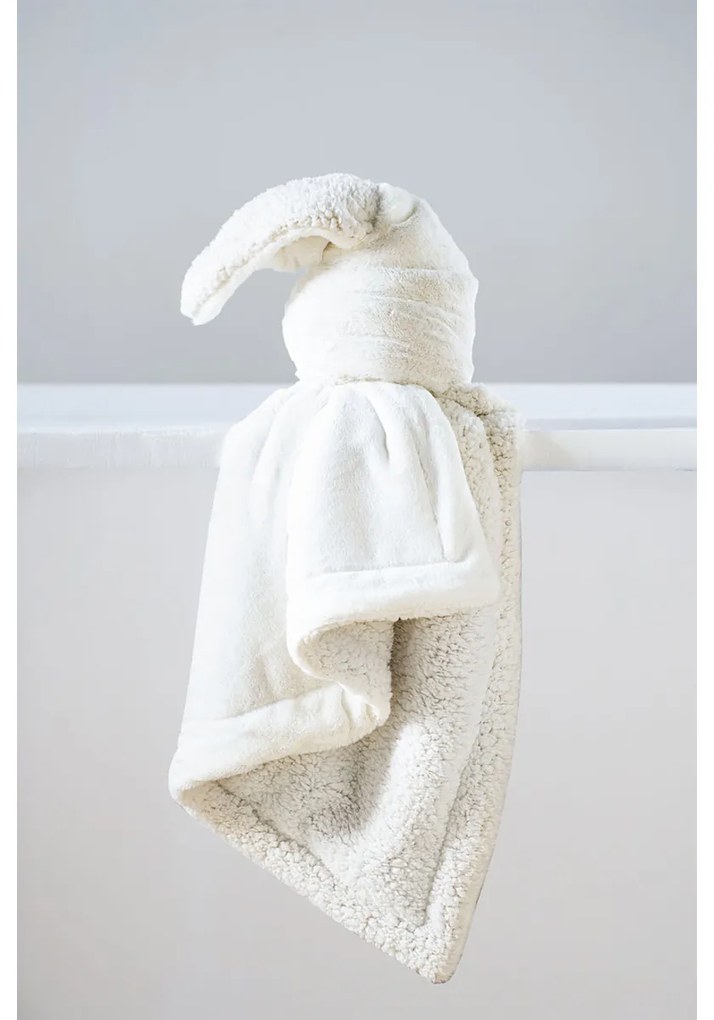Κουβέρτα Fleece Κούνιας (110x140) Με Γουνάκι Anna Riska Heaven 1 Snow White