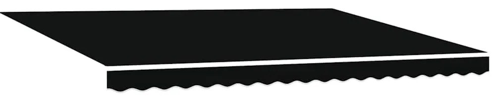 vidaXL Σκηνίτσα Αναδιπλούμενη Μαύρο 450x300 εκ. ύφασμα