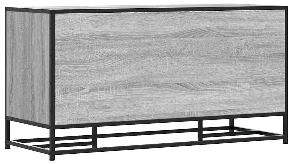 Παπουτσοθήκη Γκρι Sonoma 102x35x55 εκ. από Επεξεργασμένο Ξύλο - Γκρι