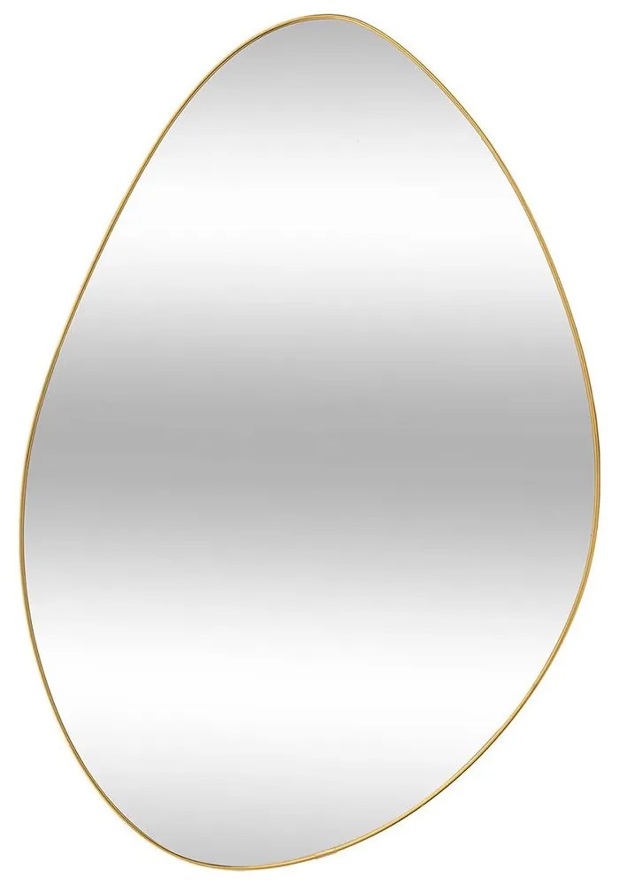 Καθρέπτης Τοίχου 07.205657 60x40cm Gold Mdf,Ξύλο