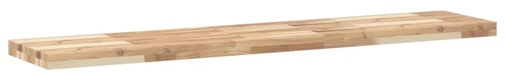 vidaXL Ράφι Κρεμαστό 120x30x4 εκ. Ακατέργαστο Μασίφ Ξύλο Ακακίας