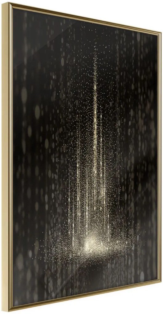 Αφίσα - Rain of Light - 20x30 - Χρυσό - Χωρίς πασπαρτού