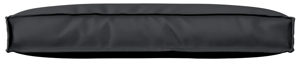 vidaXL Μαξιλάρι παλέτας για πλάτη Μαύρο 80 x 40 x 12 cm Ύφασμα Oxford
