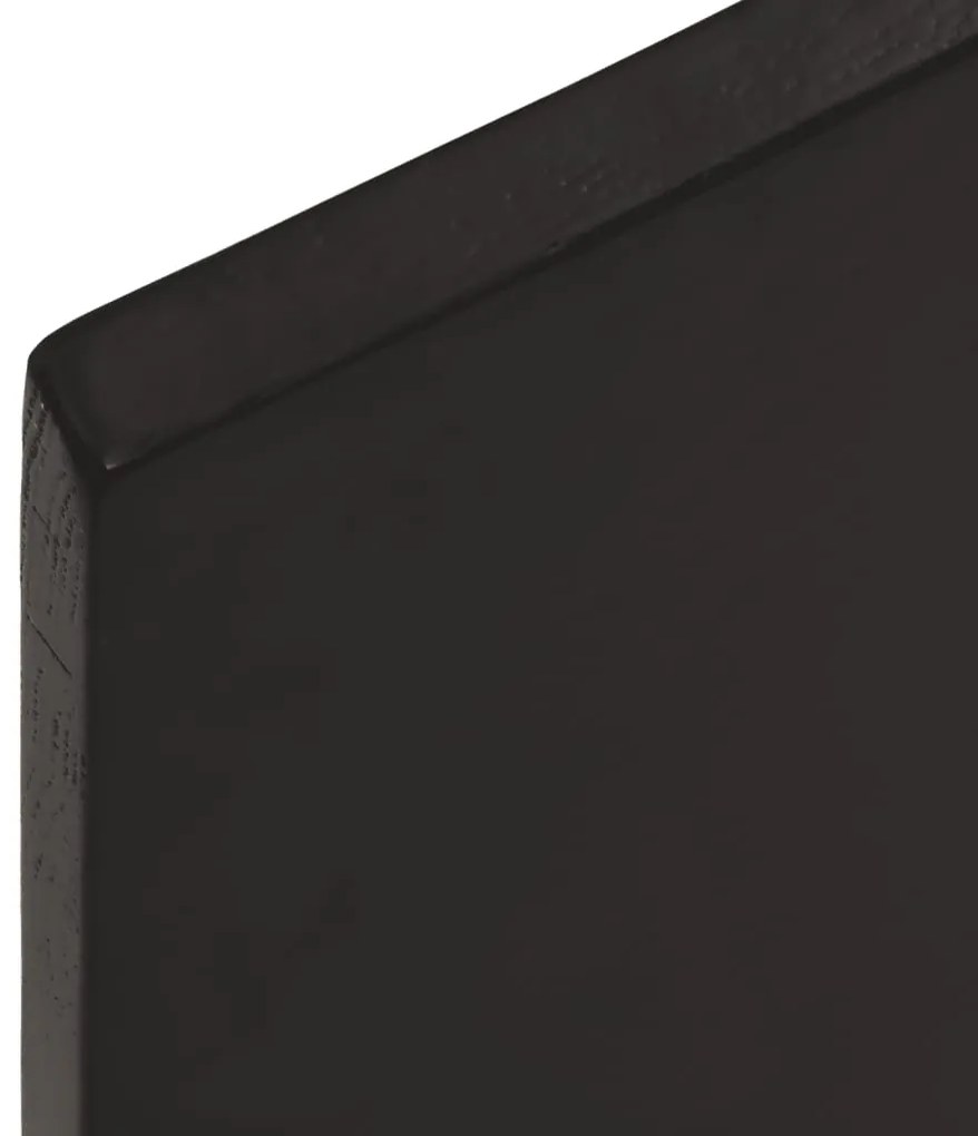 vidaXL Επιφάνεια Τραπεζιού Σκ Καφέ 80x40x2 εκ Επ. Ξύλο Δρυός Live Edge